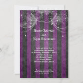 faire-part de mariage halloween (Dos)