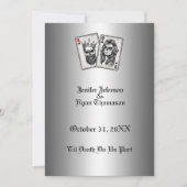 faire-part de mariage halloween (Devant)