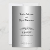 faire-part de mariage halloween (Dos)