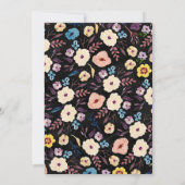 Faire-part de mariage hébergé par les parents de l (Dos)