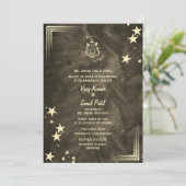 Faire-part de mariage hindoue indienne avec image (Debout devant)