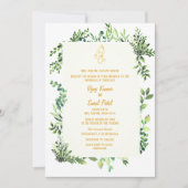 Faire-part de mariage hindoue indienne avec image (Devant)