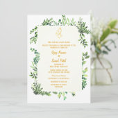 Faire-part de mariage hindoue indienne avec image (Debout devant)