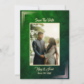 Faire-part de mariage hindoue indienne avec image (Dos)