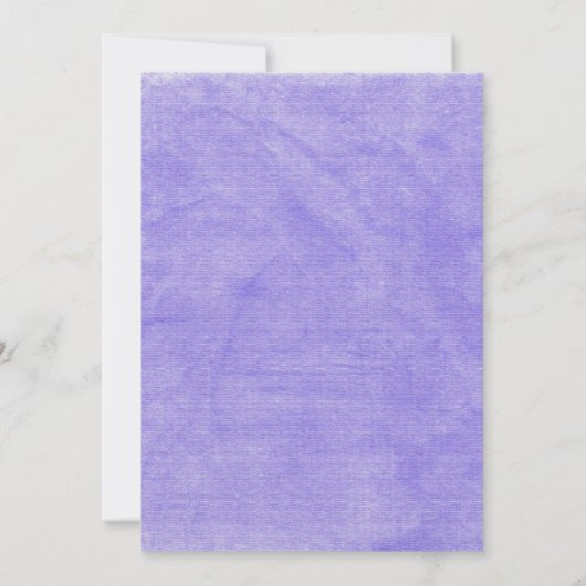 Faire-part de mariage Hydrangea Violet (Dos)