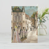 Faire-part de mariage Imaginaire (Debout devant)