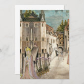 Faire-part de mariage Imaginaire (Devant / Derrière)