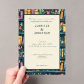 Faire-part de mariage impression pour amateurs de (In situ (ordinateur de poche))
