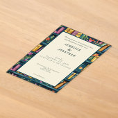 Faire-part de mariage impression pour amateurs de (Poser)
