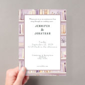 Faire-part de mariage impression rustique pour ama (In situ (ordinateur de poche))