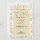 Faire-part de mariage indien (Devant)