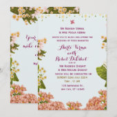 Faire-part de mariage indien (Devant / Derrière)