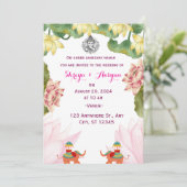 Faire-part de mariage indien (Debout devant)