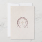 Faire-part de mariage INFO Vintage (Dos)