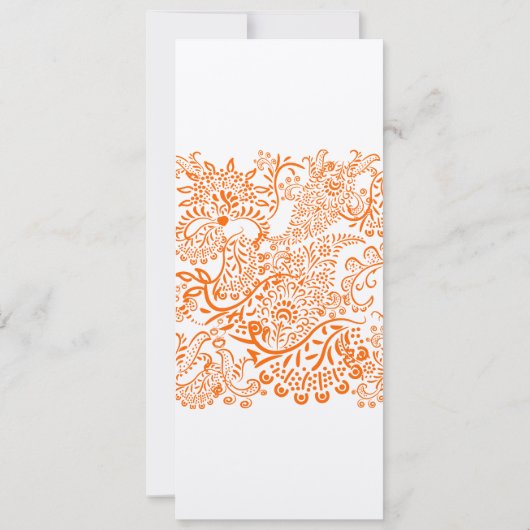 Faire-part de mariage Inséparable de monogramme de (Dos)