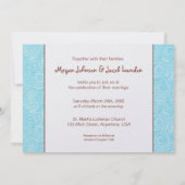 Faire-part de mariage Inséparable Modèle (Dos)