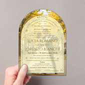 Faire-part de mariage Invitation en acrylique mini (In situ (ordinateur de poche))