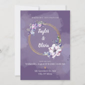 Faire-part de mariage, Invitations Acryliques (Devant)