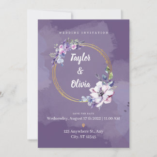 Faire-part de mariage, Invitations Acryliques