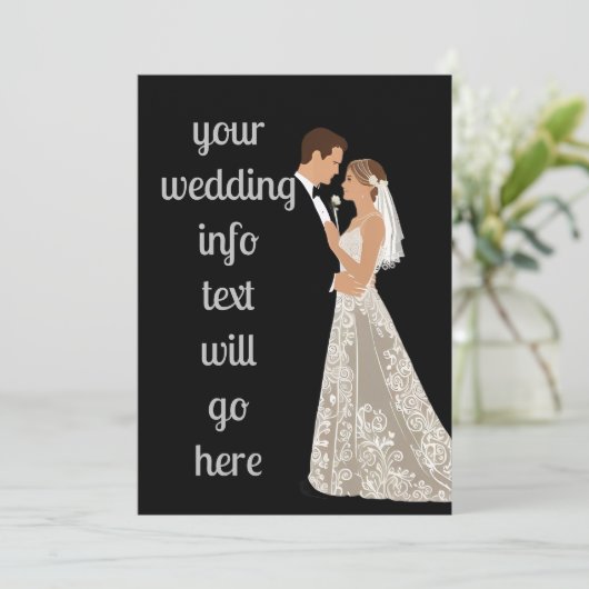 Faire-part de mariage & invitations que vous pouve (Debout devant)