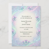 Faire-part de mariage Iridescent Celtic Thistle (Devant)