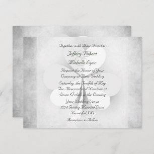 Faire-part de mariage irlandais à trois feuilles