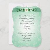 Faire-part de mariage irlandaise (Dos)