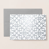 Faire-part de mariage islamique d'architecture mog (Devant avec enveloppe)