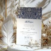 Faire-part de mariage islamique de fusion victorie