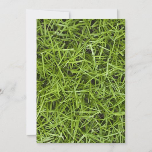 Faire-part de mariage Jardin vert (Dos)