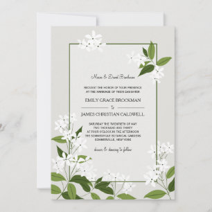 Faire-part de mariage Jasmine