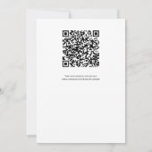 Faire-Part de Mariage Jaune Beurre et Or (Dos)