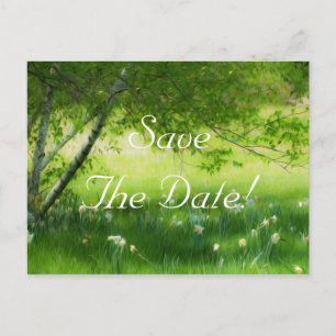 Faire-part de mariage Jonquilles de printemps