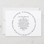 Faire-part de mariage juif hébreu - Ani L'Dodi 1 (Devant)