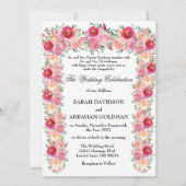 Faire-part de mariage juif traditionnel - Chuppah (Devant)