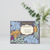 Faire-part de mariage juif vintage (Debout devant)