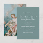 Faire-part de mariage Juniper Rococo | Venus Fine  (Devant / Derrière)