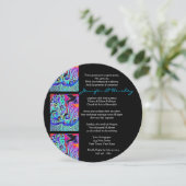 Faire-part de mariage - La colombe de la paix Ébèn (Debout devant)