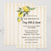 Faire-Part de Mariage La Dolce Vita (Devant / Derrière)
