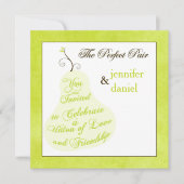 Faire-part de mariage | La Paire Parfaite (Devant)