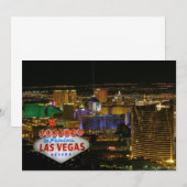 Faire-part de mariage Las Vegas (Devant / Derrière)