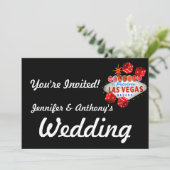Faire-part de mariage Las Vegas (Debout devant)