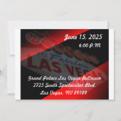 Faire-part de mariage Las Vegas (Dos)