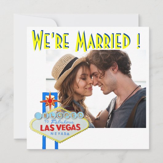 Faire-part de mariage Las Vegas Mariages (Devant)