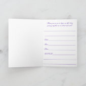 Faire-part de mariage, lesbienne, carte de voeux (Intérieur)