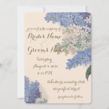 Faire-part de mariage Lilacs vintages