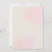 faire-part de mariage lilas (Dos)