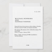 faire-part de mariage livre vintage (Devant)