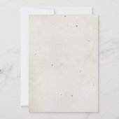 faire-part de mariage livre vintage (Dos)