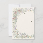 Faire-part de mariage Lune céleste et Étoiles (Dos)